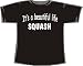 It's a beautiful life, SQUASH; Frauen T-Shirt schwarz