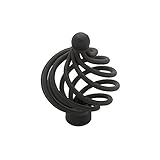 Liberty PN9012-FB-C 40mm Large Wire Swirl Cabinet Hardware Knob with Ball Top Liberty [並行輸入品]