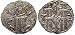 Bulgaria, Ivan Alexander and Mikhail Asen, 1331 - 1355 A.D.; Silver Grosch