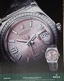 Rolex Oyster Perpetual Datejust 2003 Magazine Print Ad