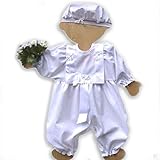 Cosita christening overall, first religious dress, with baby hat, Baby clothes | christening suits