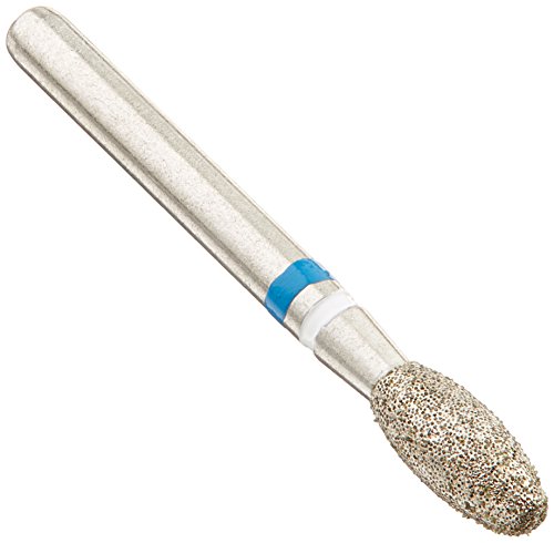 CROSSTECH Z379/023M Zircon Oxide Prep Diamond Burs for Lithium Disilicate, Friction Grip Shank, Z801L/014, Z801/018, Z801/023, Z368/023, Z379/023, Z390/016, Z862/014, Z862/018, Z863/012, Z807/018, Z856/016, Z856L/018, Z856/025, Z850/018, Z881/014, Z878K/021, Head Size 2.3mm and Head Length 5mm, Medium (Pack of 5)