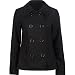 FULL TILT Womens Basic Peacoat - Black