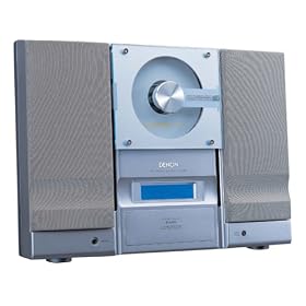 Denon D-AJ03 CD-Receiver Mini-System (Silver)