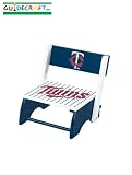 Product details for Guidecraft 11611 Minnesota Twins Flip-Up Step-Up