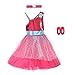 HBB Kids Girl's Princess Dress Up Dance Tutu Costume With Headband & Shoes SZ 3-5