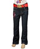 Akademiks - Akademiks Belted Flap "A" Jean