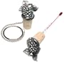 Wine Thermometer and Stopper Set
