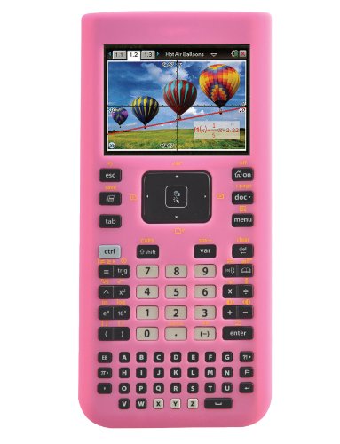Guerrilla Pink Silicone Case For Texas Instruments TI Nspire CX & CX CAS Graphing Calculator On Sale