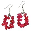 Handmade Agate & Silver Earrings