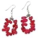 EXP Handmade Agate & Silver Earrings