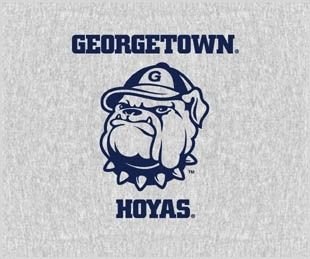Buy Georgetown Hoyas NCAA Property of Collection Blanket Throw (58x48) by Biederlack