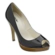 Mossimo&reg; Dysis Patent Pump with Stacked Heel - Black
