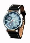 MATRIX Analog Black & Silver Dial Men...