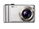 Sony DSC-H55S Digitalkamera (14 Megapixel, 10-fach opt. Zoom, 7,5 cm (3 Zoll) Display, opt. Bildstabilisator) silber
