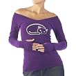 Paul & Joe V-Neck Cat Thermal Top - Plum Rebellious
