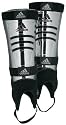 Adidas Valez Shin Guards (Chrome/Black, Large)