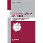 Click here to buy Advances in Cryptology - CRYPTO 2007: 27th Annual International... by  Alfred Menezes.