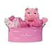 Elegant Baby Bath Bucket Gift Set - Hippo