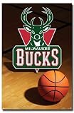 Trends Milwaukee Bucks Team Logo Poster