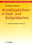 Rechtsanwaltsverg�tung in Straf- und Bu�geldsachen