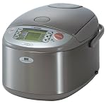 Zojirushi NP-HBC18 10-Cup Rice Cooker and Warmer with Induction Heating System, Stainless Steel