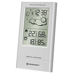 BRESSER Wetterstation TempTrend - Temperaturstation mit Funkuhr und Au�ensender