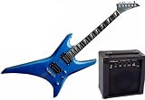 Hameln Rock Star Electric Guitar & 15W Amp, Metallic Blue