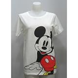 (ディズニー) Disney Tシャツ ミッキーマウス 全身 レディース 302 フリーサイズ オフ ミッキーマウス
