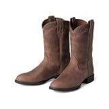 Ariat Ladies 'Heritage Roper' Boots - Distressed Brown by Ariat