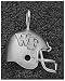 Logo Art Wake Forest Demon Deacons Sterling Silver Helmet Pendant