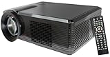 Pyle Home PRJLE33 Portable LED Projector for Gaming TV Shows Movies and Sports at Upto 100 Inches