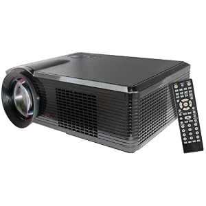 Pyle Home PRJLE33 Portable LED Projector for Gaming TV Shows Movies and Sports at Upto 100 Inches