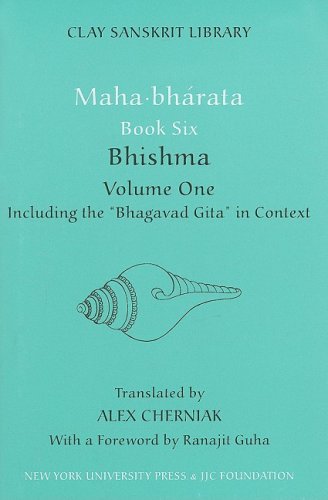 mahabharata book six volume 1 bhishma clay sanskrit library