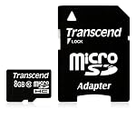 Transcend microSDHCカード 8GB Class10 永久保証 TS8GUSDHC10