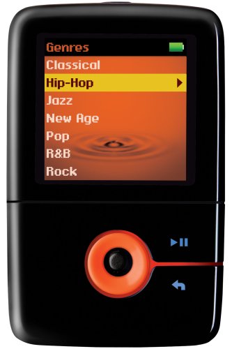 Electronics: Creative Zen V Plus 1GB  Black/Orange 