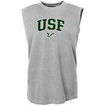 Sports Specialties by Nike South Florida Bulls Ash Arched Logo Sleeveless T-shirt