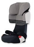 Cybex 050020004 - Solution XFix Design Slate grey / black, Autokindersitz Gruppe II und III (15-36 kg), von 4 bis ca. 12 Jahre mit Isofix connect