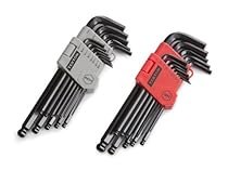 TEKTON 25282 26-pc. Long Arm Ball End Hex Key Wrench Set, Inch/Metric
