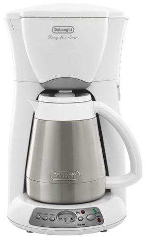 DeLonghi DC55TCW Coffeemaker with Timer White