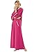 Dreams & Co. Women's Plus Size Hooded French Terry Long Robe