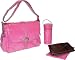 Hot Pink Corduroy Kalencom Laminated Buckle Bag
