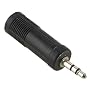Hama Audio-Adapter 3,5-mm-Klinken-St. Stereo - 6,3-mm-Klinken-Kupp. Stereo
