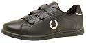 Fred Perry Womens Slim Cupsole Velcro Trainer Black