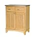 Kitchen & Housewares : Buffet- Natural/ Stainless Steel