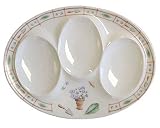 Pfaltzgraff Flower Garden Spoon Rest with 3 Holders