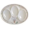 Pfaltzgraff Flower Garden Spoon Rest with 3 Holders