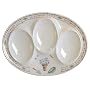Pfaltzgraff Flower Garden Spoon Rest with 3 Holders