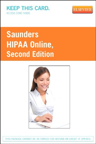 hipaa online user guide and access code 2e