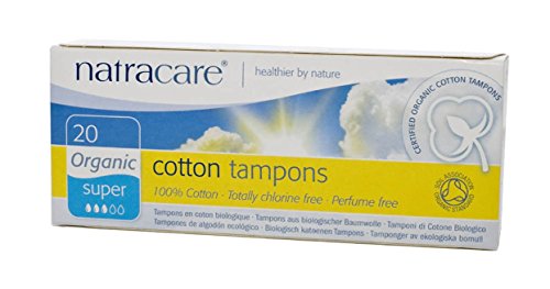 Natracare tampons super 20 ct, 6 boxes, (120 tampons to…